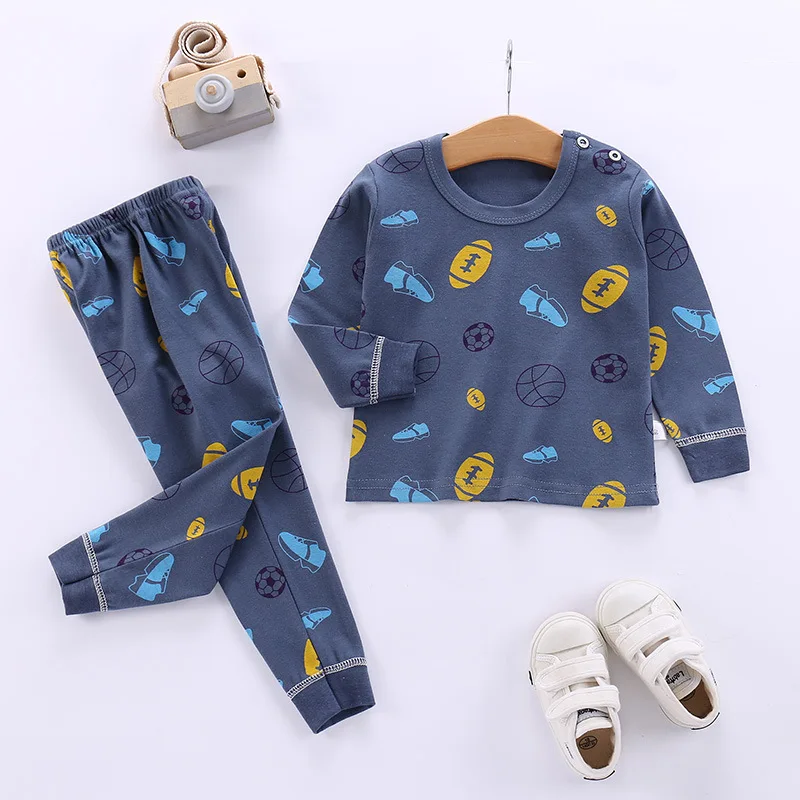 Wholesale Kids Sleepwear Boys Pyjamas Sets Kids High Quality Pijamas Custom Children Pajamas Sets