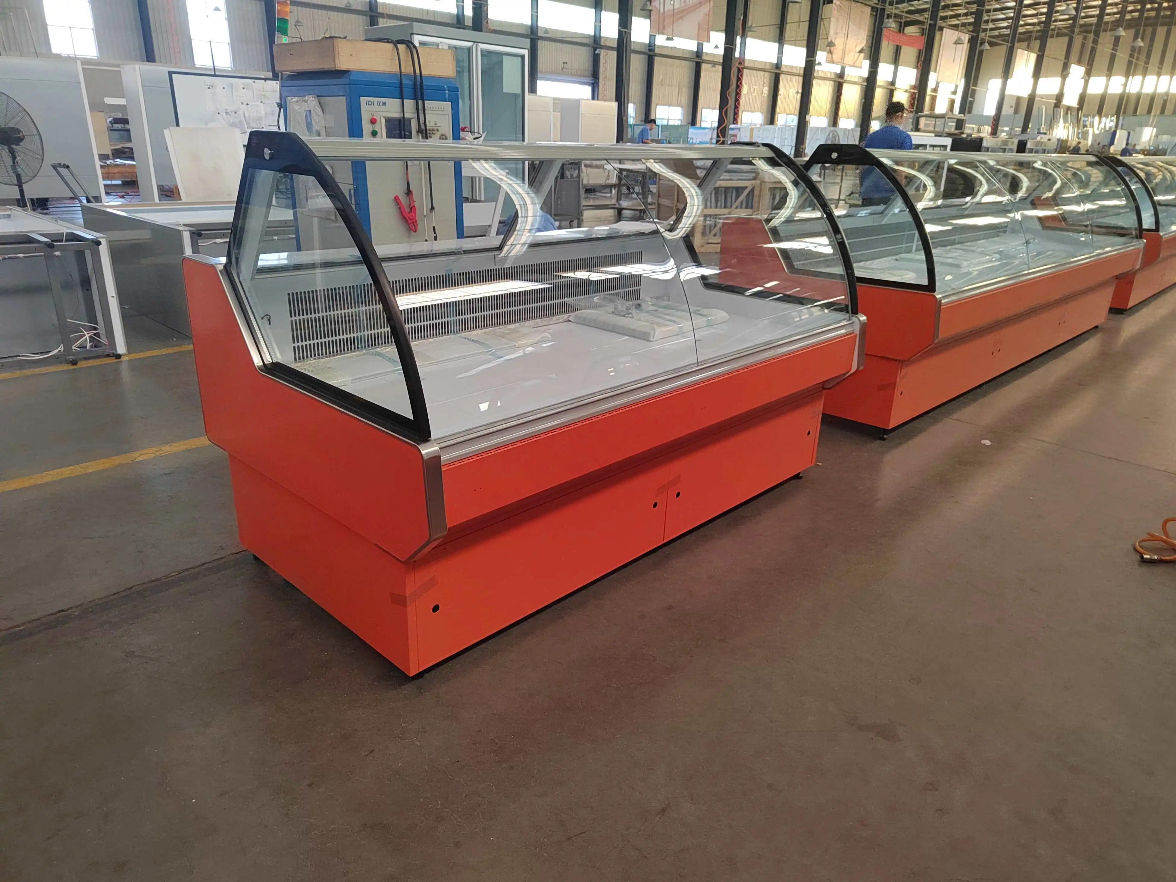 China factory prices Meat shop meat counter chiller freezers for sales