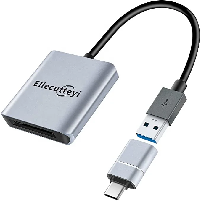 3 In 1 Sd Tf Cf Usb 3.0 Xqd Memory Card Reader