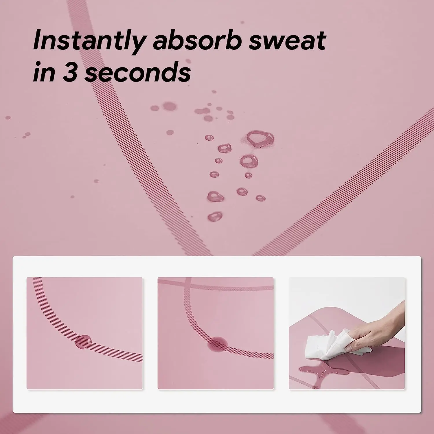 Custom advanced 4mm thick eco-friendly sports fitness home workout anti slip tear pink large yoga mat rank