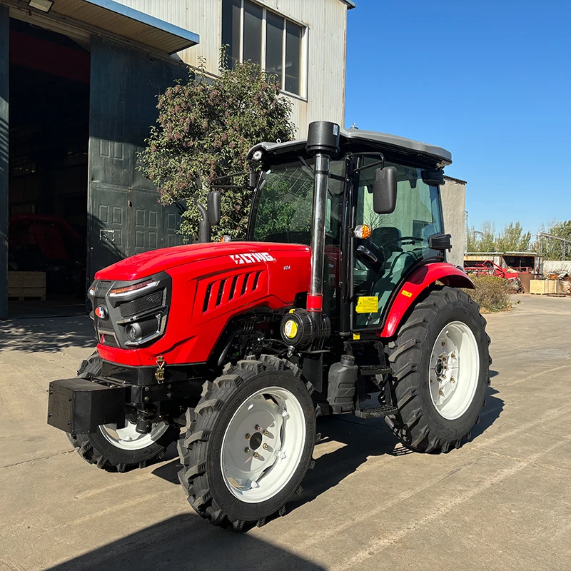 High quality chisel plough or farmtrac 60hp 70hp 80hp tractor tractors with enclosed cabin