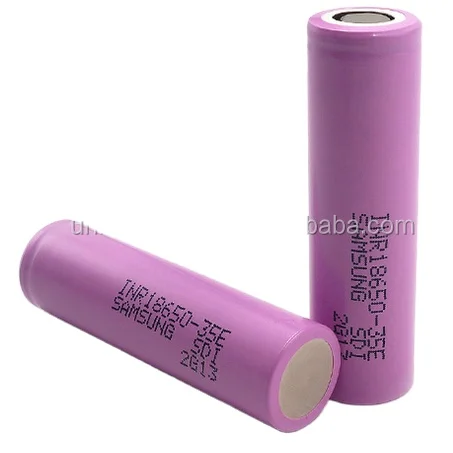 Original 18650 35E 3500Mah Battery Li-Ion INR18650-35E 3.7V  Lithium Battery Cell 18650 Battery 3500Mah for Electric Tools