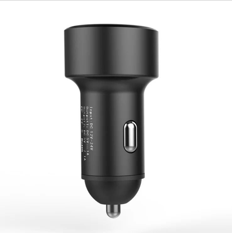 2.4A Dual USB car charger 2 port Cigarette Lighter Adapter Charger USB Power LED Car Charger For All Smart Phones
