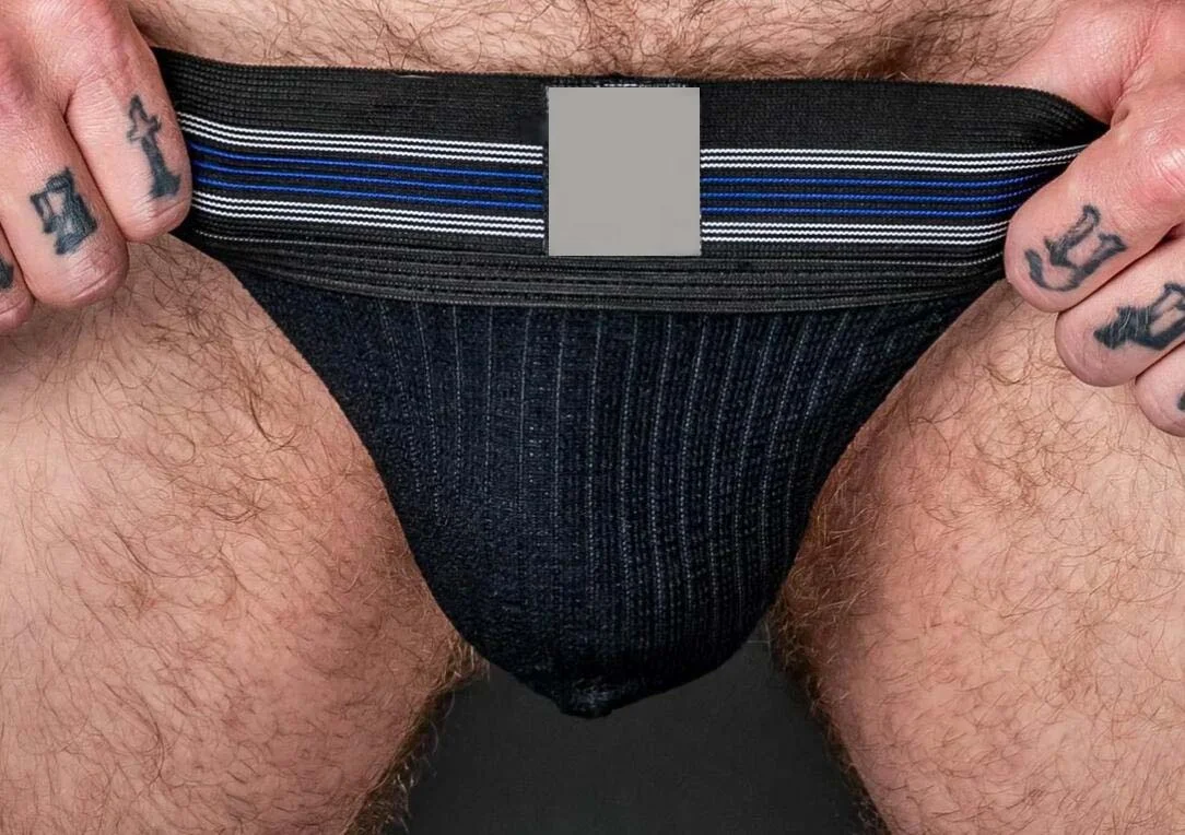 ZN- 3 Inch Wide Band Athletic Supporter Cheap Underwear Jockstrap For Men Custom Logo With 3 Straps