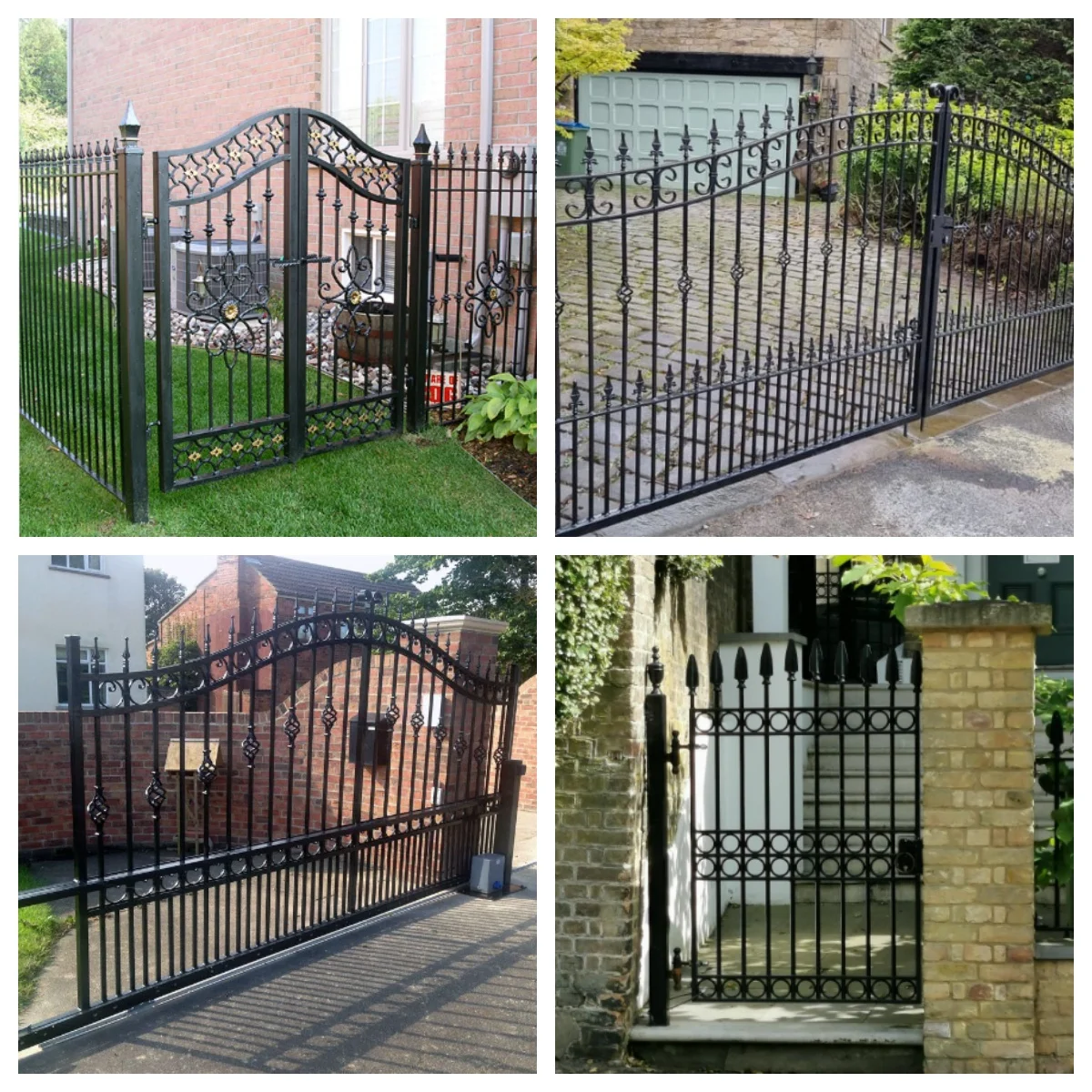 wrought iron gates