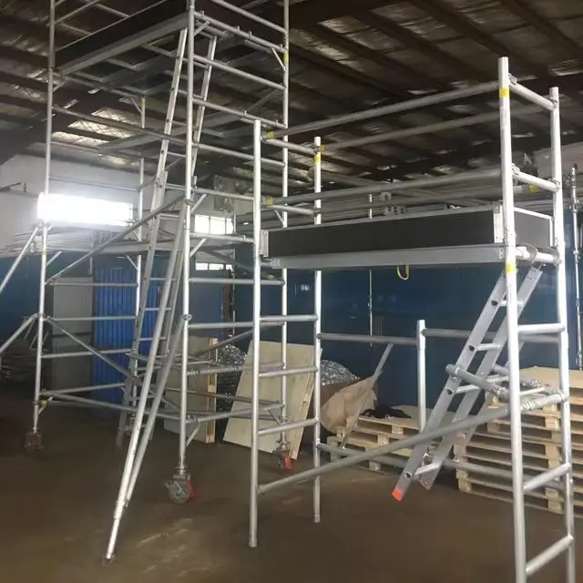 Suspended Platform Electric Scaffolding Platform Echafaudage Electrique H Frame for Renovation Works