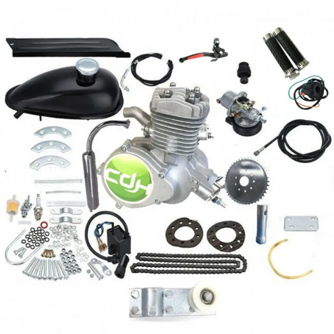 2 stroke 80cc bicycle engine kit/scooters moped parts/gas motor bike