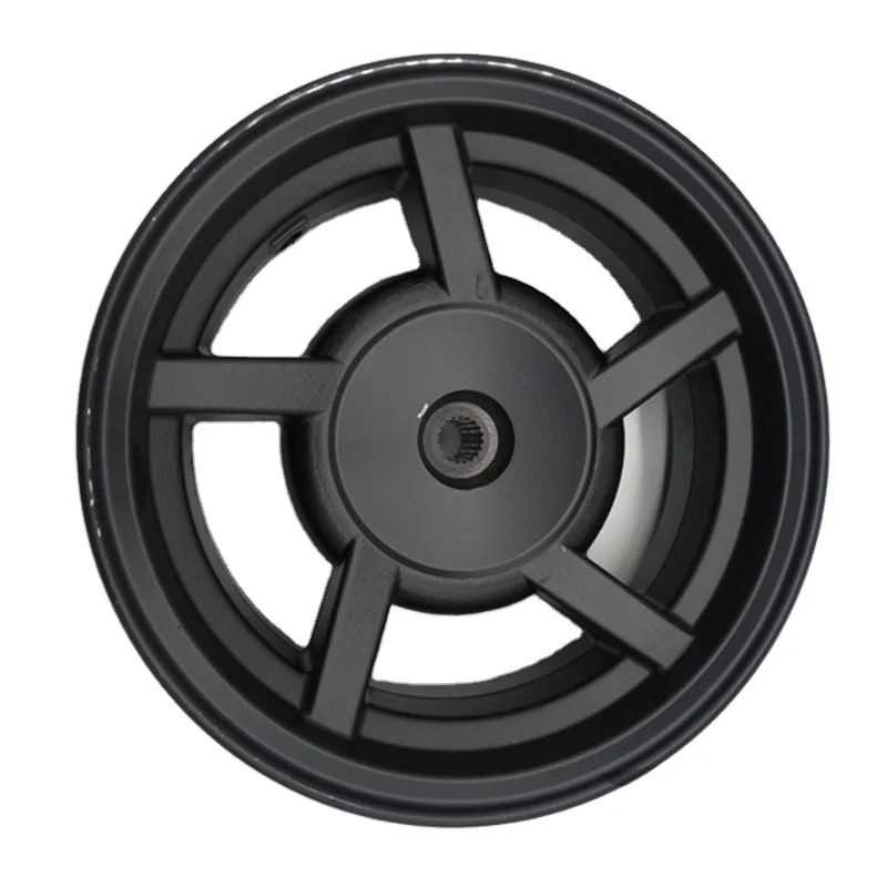 Skateboard GY6150 rear mechanical brake 10 inch steel underlay aluminum alloy drum brake hub 130-90-10 tires