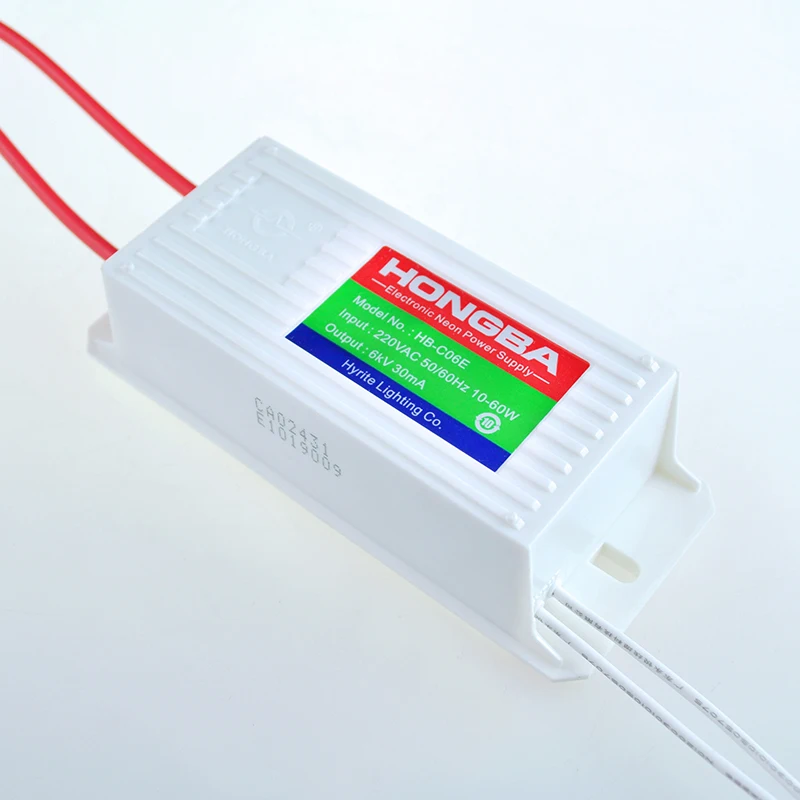 Neonpro hongba бренд 6kv 7.5kv 8kv 30mA неоновые питания 220VAC 240VAC трансформатор для неоновых трубки