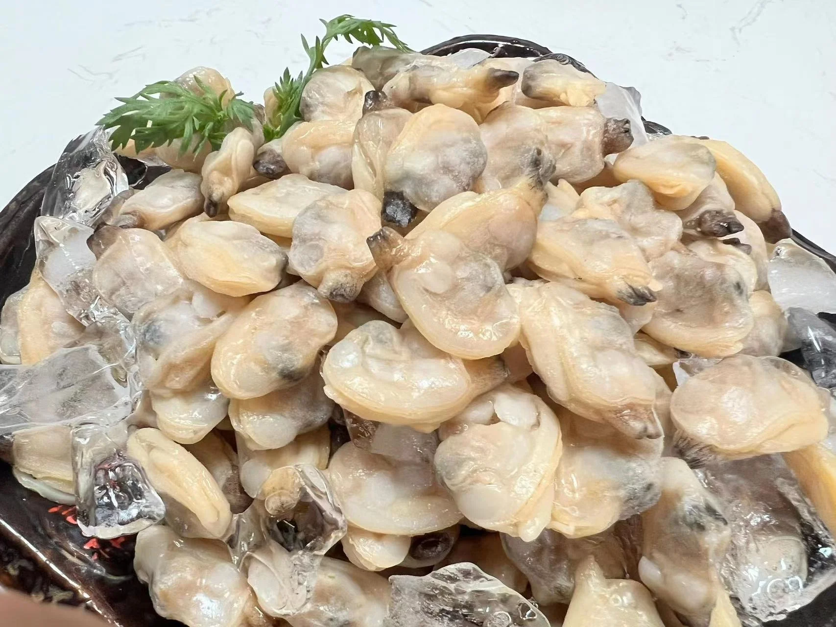 Лучшие продажи вкусные морепродукты свежие замороженные MSC сертифицированное желтое мясо моллюсков