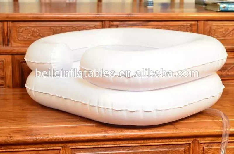 Поставка, ПВХ надувная раковина для мытья волос, портативная складная раковина для мытья волос