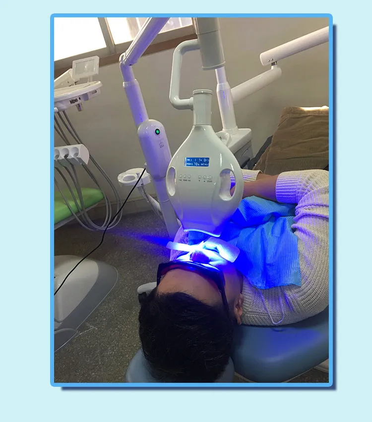 Dental Teeth Whitening and Bleaching Machine ,Teeth Whitening Laser Machine,Dental Teeth Whitening Machine 3 Color Led Lamp