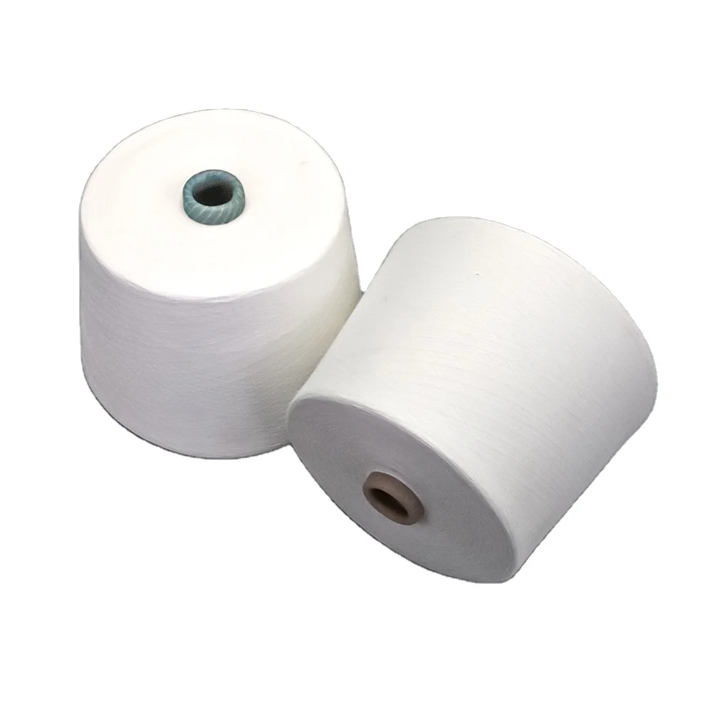 Sewing And Weaving Thread Polyester Yarn 30S China Factory Hot Sale