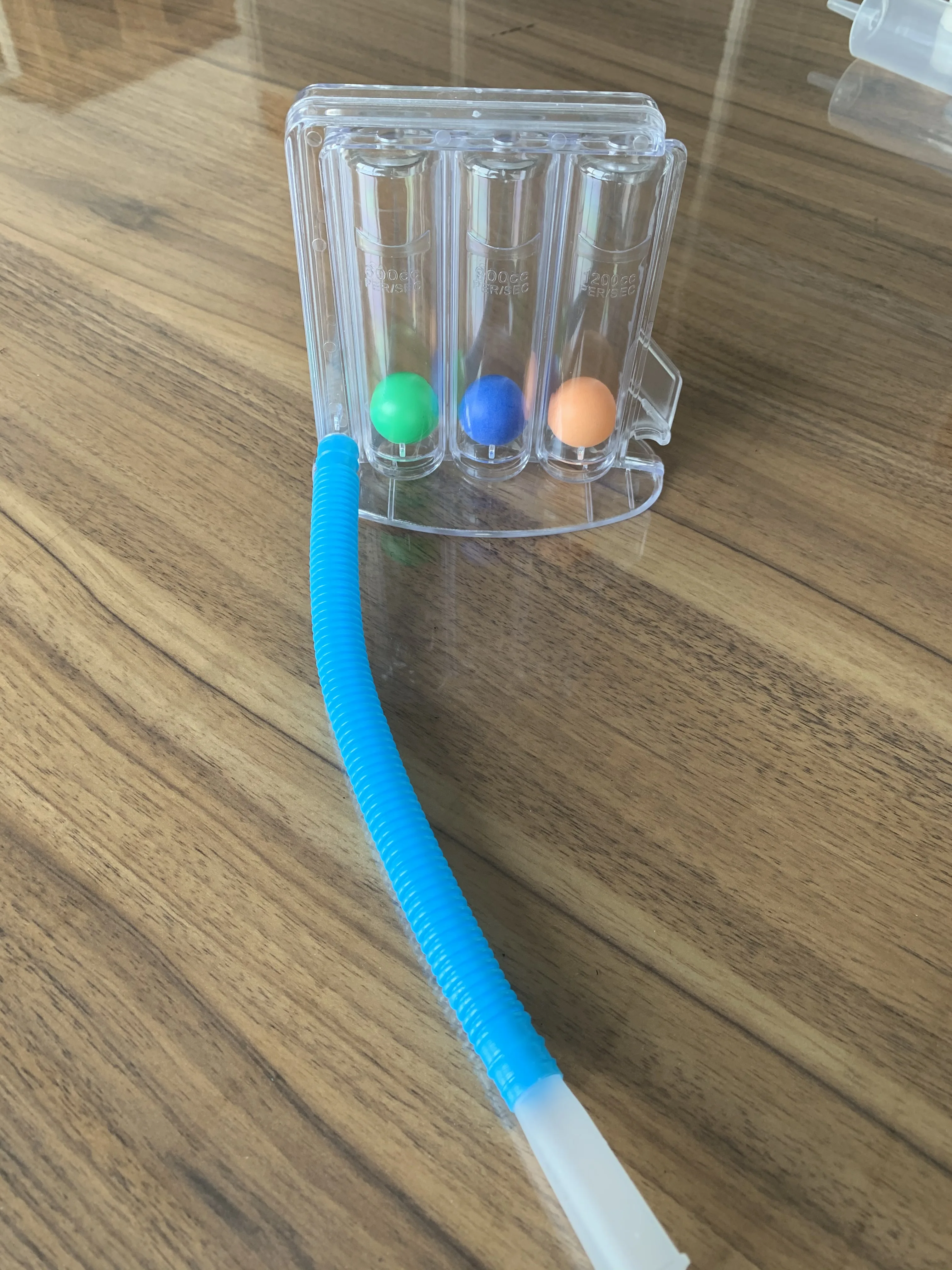 
Three ball Breathing Trainer Incentive Spirometer Breathing Exerciser Rehabilitation Training 