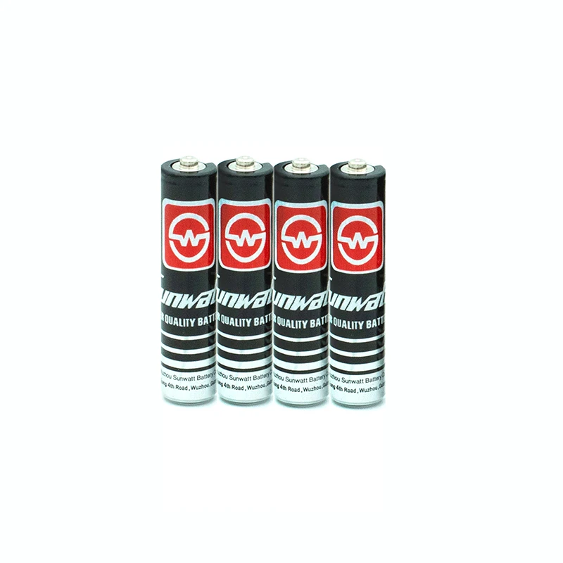 SUNWATT R03 UM4 AAA 1 5 в сверхкачественный углеродный цинковый сухой аккумулятор для пульта дистанционного управления