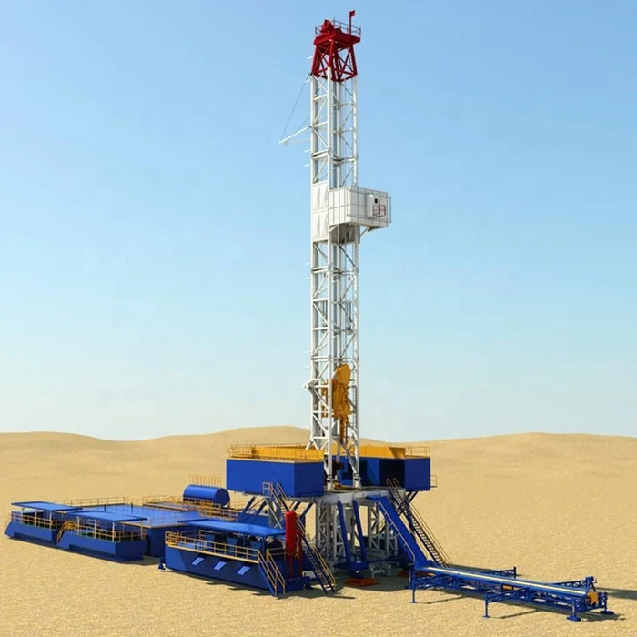 
AC variable-frequency motor driven on shore skid-mounted drilling rig 