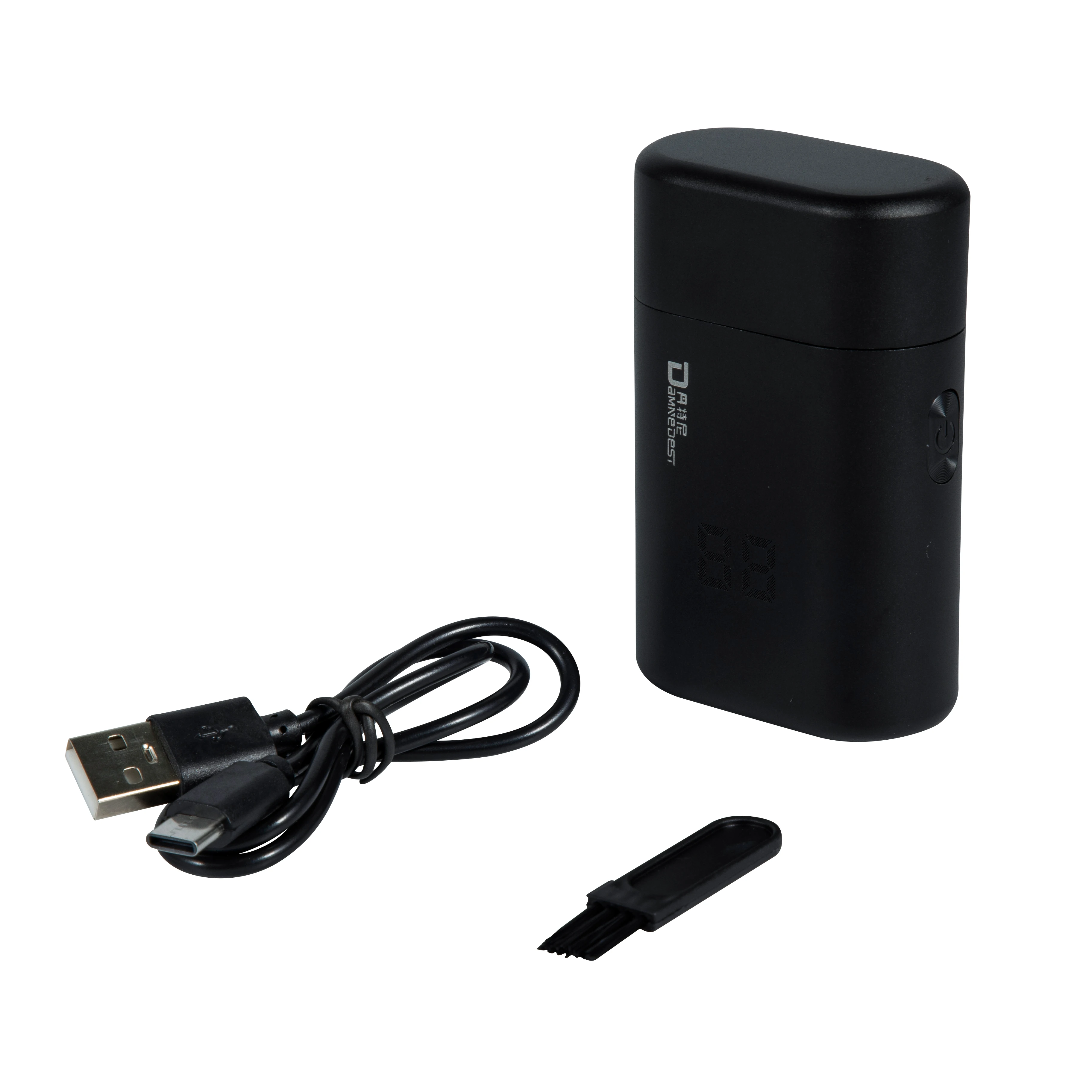 Type-C Rechargeable Razor Washable Wet Dry Twin Blade Razor Man Beard Trimmer Huanxing Beard Trimmer Electr Shaver For Man