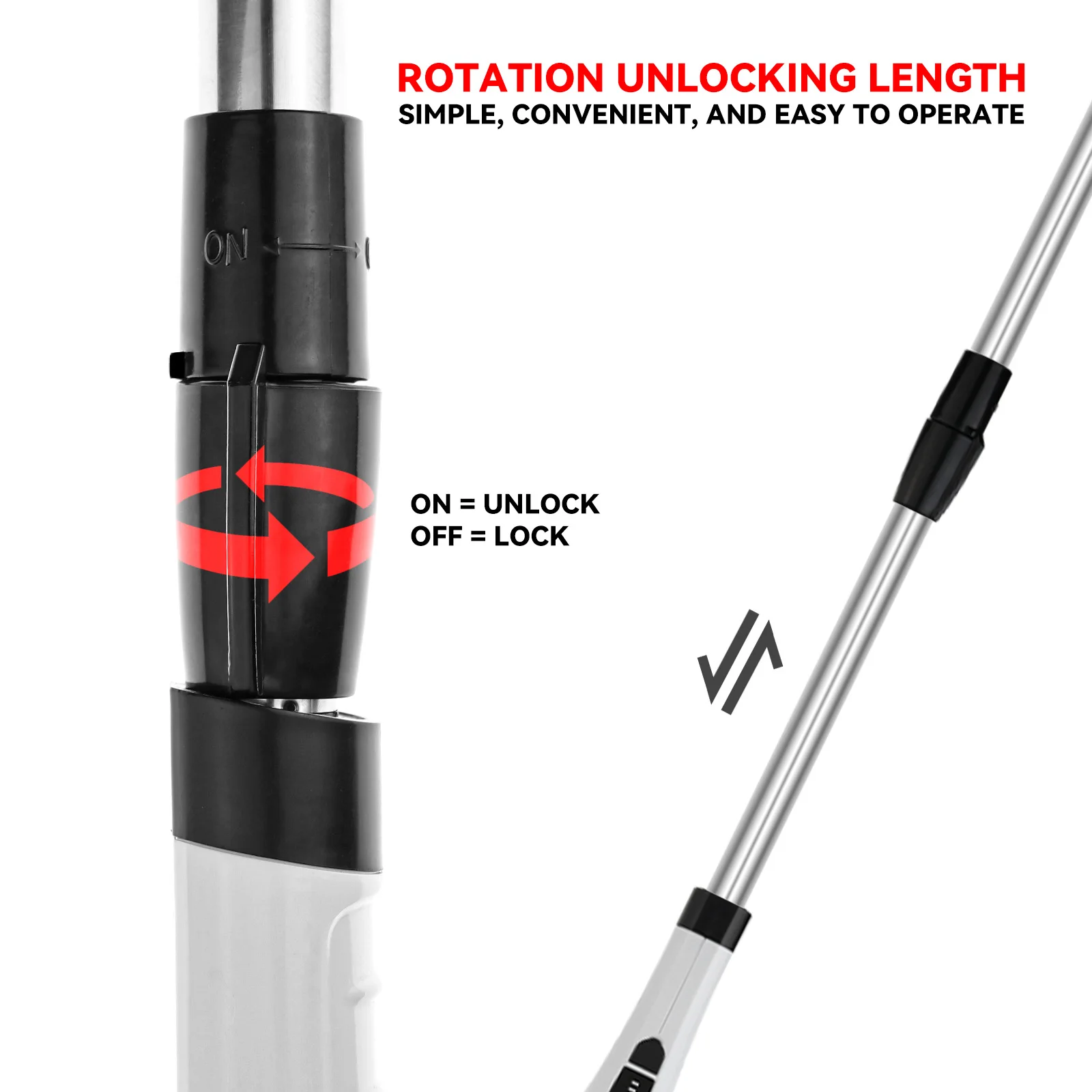 8-in-1 Multifunctional Automatic Handheld Electric Cordless Cleaning Brush Smart Floor Scrubber Mop for Efficient Cleaning