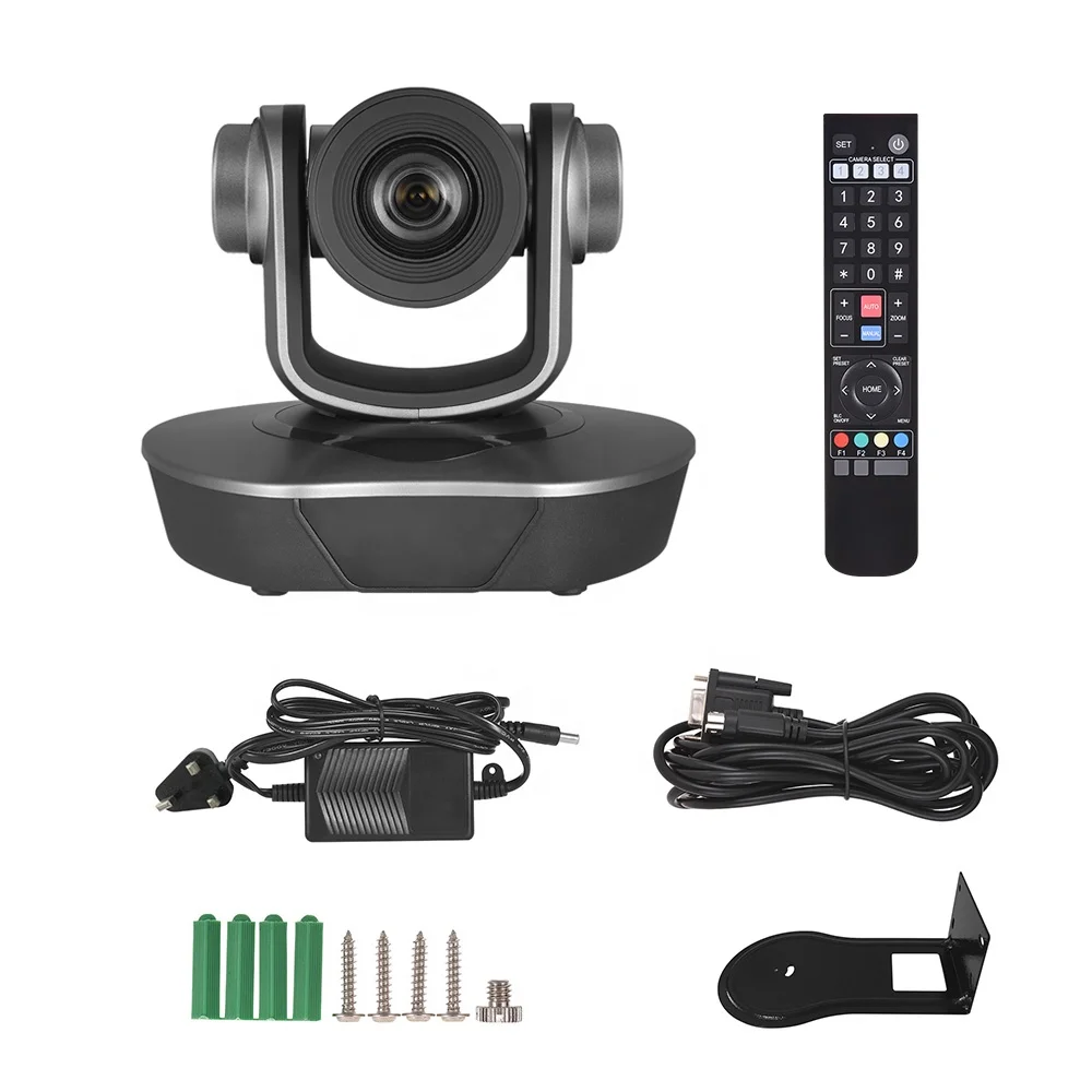20X Zoom Live Streaming Camera for Church Businesses Teaching Esport 1080P HD PTZ Camera with H DMI SDI and IP Streaming Outputs