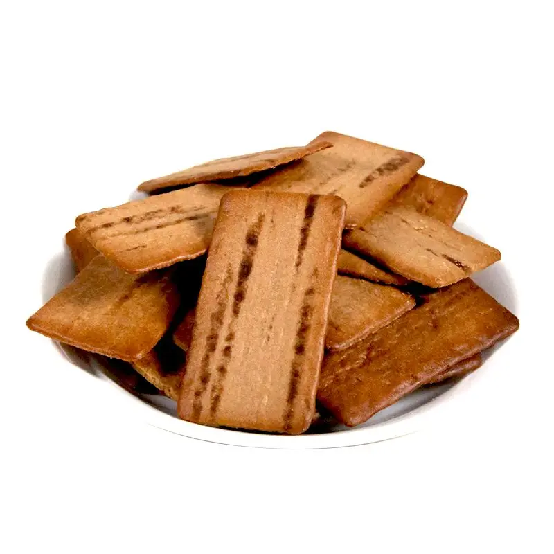 New Arrival Cookies Thin Crispy Crackers Exotic Snacks Coffee Flavor Biscuits Cracker Uncle Pop New Box Packaging Snacks