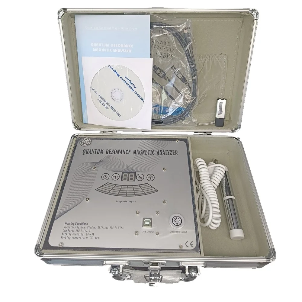 JYTOP JYT-QA08 Quantum Analyzer Weak Magnetic Field Resonance Detector for Trace Element Sub-Health Testing House-Service Tester