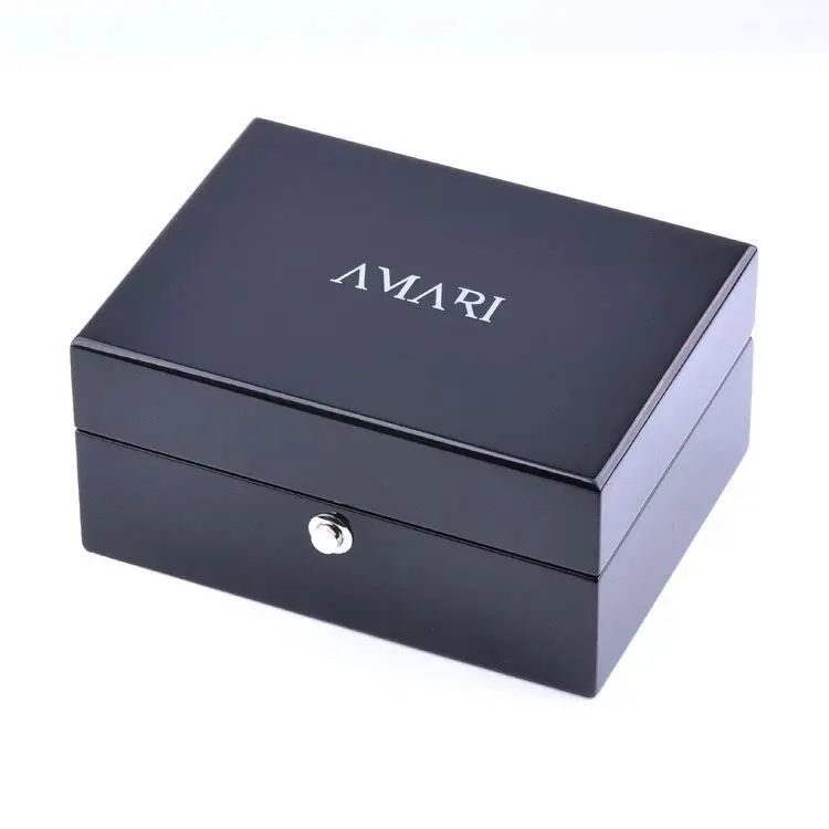 Wood Storage Packaging For Watches Personalized Luxury Display Organizer Men Real Boxes Cases Case Single Long Wooden Watch Box