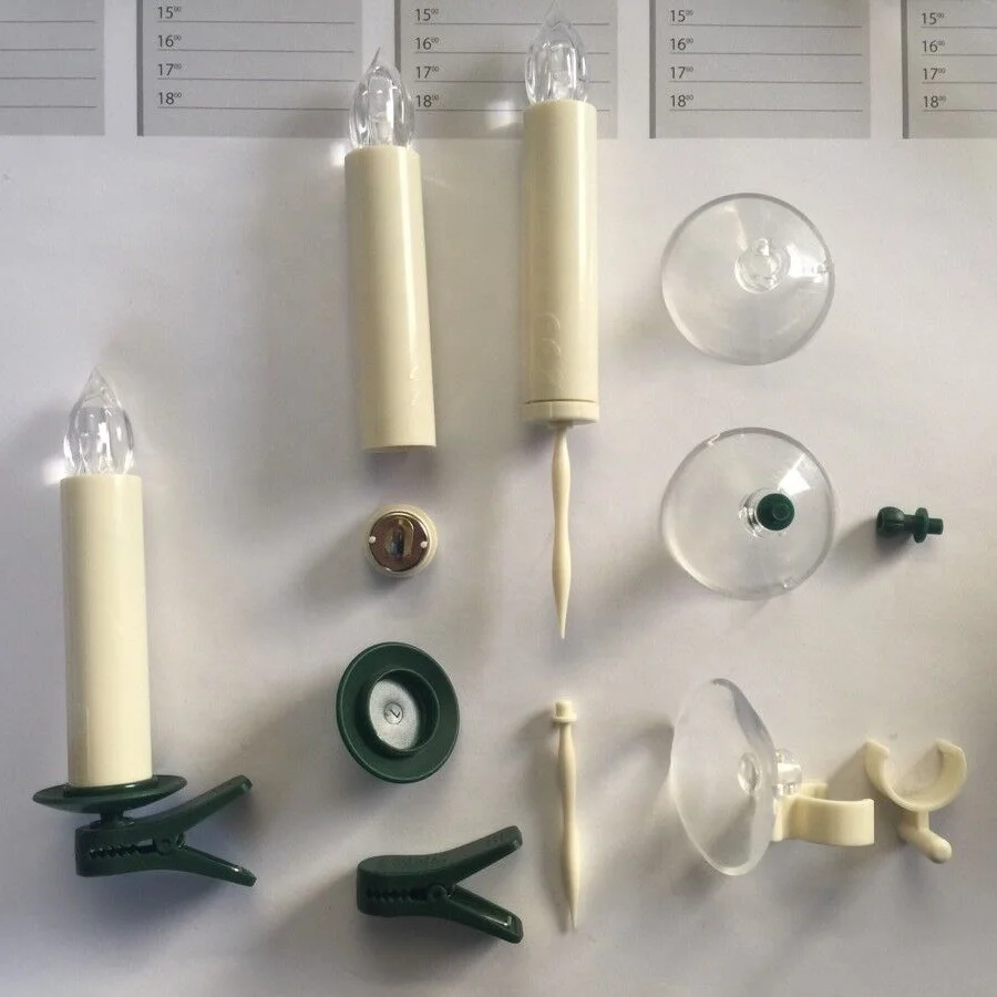 Kanlong S/10 battery operated floating LED electronic candles with remote control for home decoration holiday Christmas lights