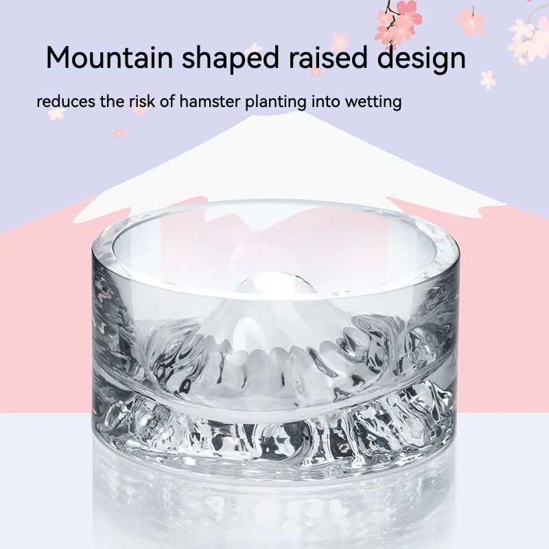 The Latest Customisable Multi-functional Hamster Water Bottle Made Of Eco-friendly Glass