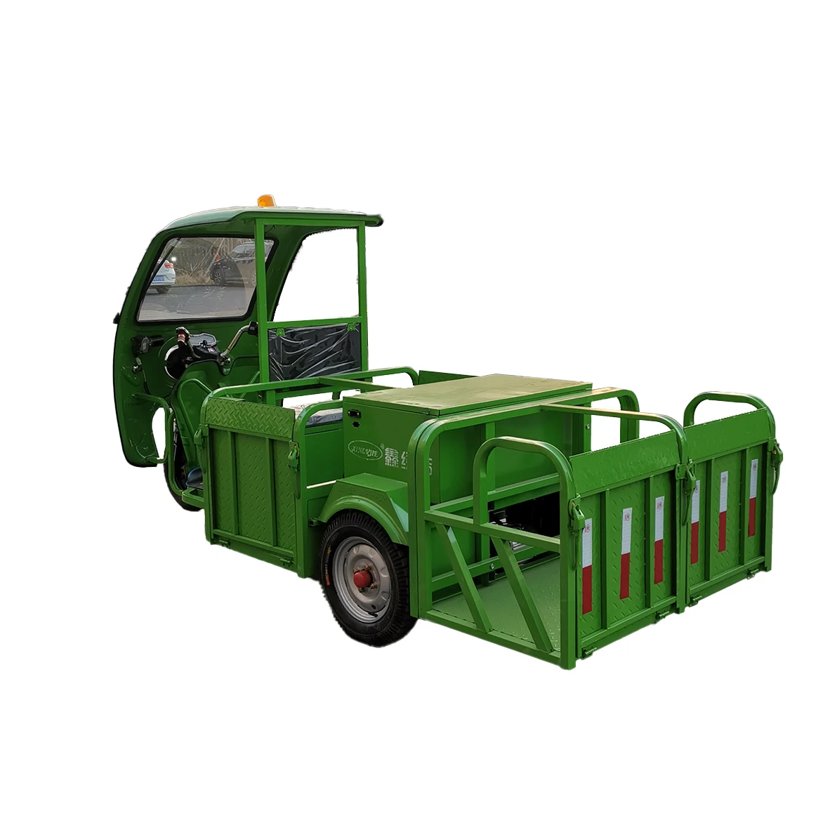 240L Trash can transportation Electric Tricycle Transportable up to 4 pieces