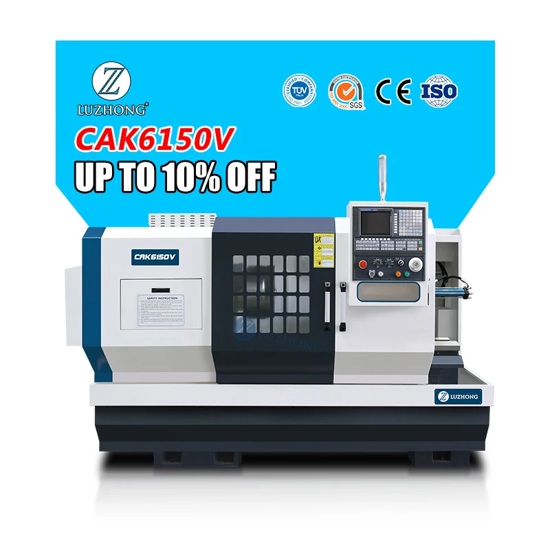 High precision CNC lathe machine for metal CAK6150V CNC lathe machine for metal