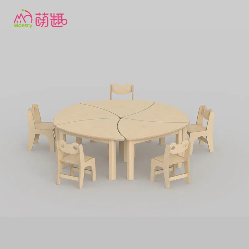 Moetry  Safe Plywood Child Care Classroom Furniture Kids School Furniture