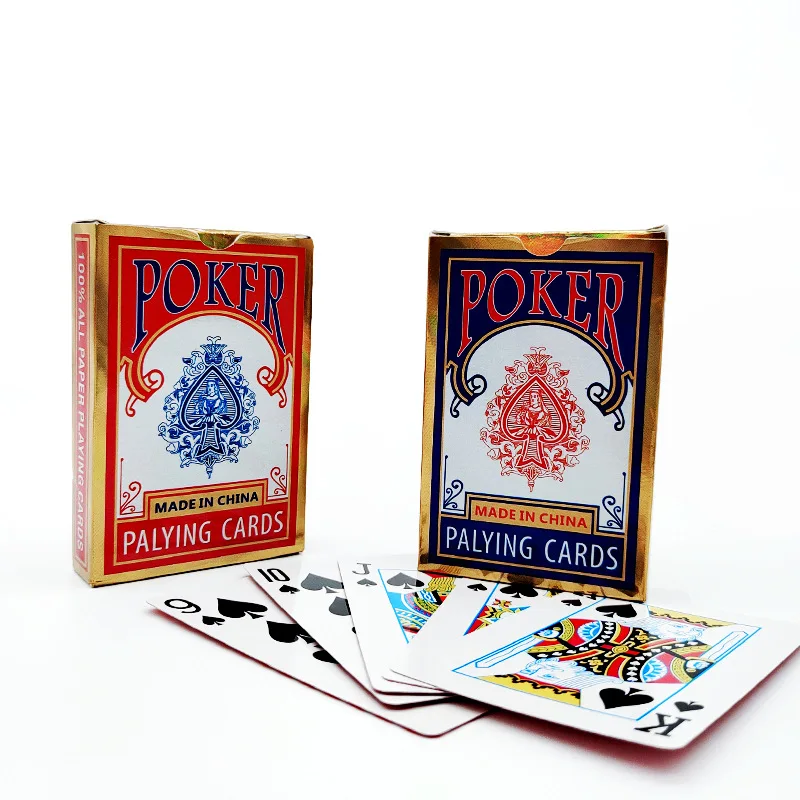 Bicycle Rider Back Playing Cards Poker Game Deck Creative Exquisite Funny Poker Cards Board Game Unique Clear Pattern Poker