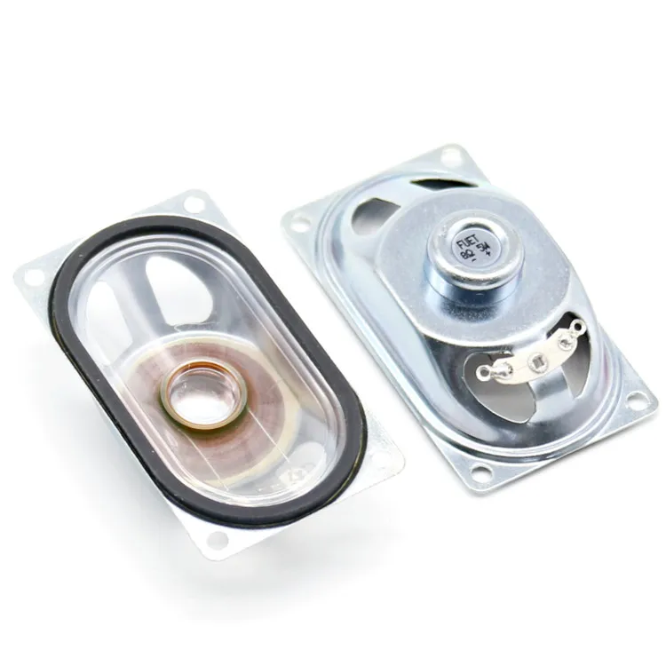 FUET 7040 Internal Magnetic Full Range Speaker 8 Ohm 5W Transparent Waterproof Speaker IP67  For Automotive Products