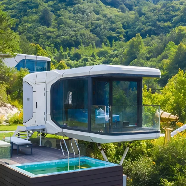 20ft 40ft Prefab Expandable Container Houses 2 3 Bedroom Prefabricated Foldable Expanding Container Homes Portable Tiny House