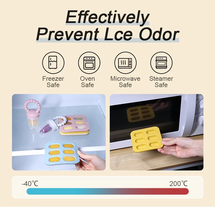 New Silicone Baby Products Nibbler Pacifier Freezer Ice Cube Tray Breast Milk Popsicle Mold Infants Baby Fruit Food Pacifier Set