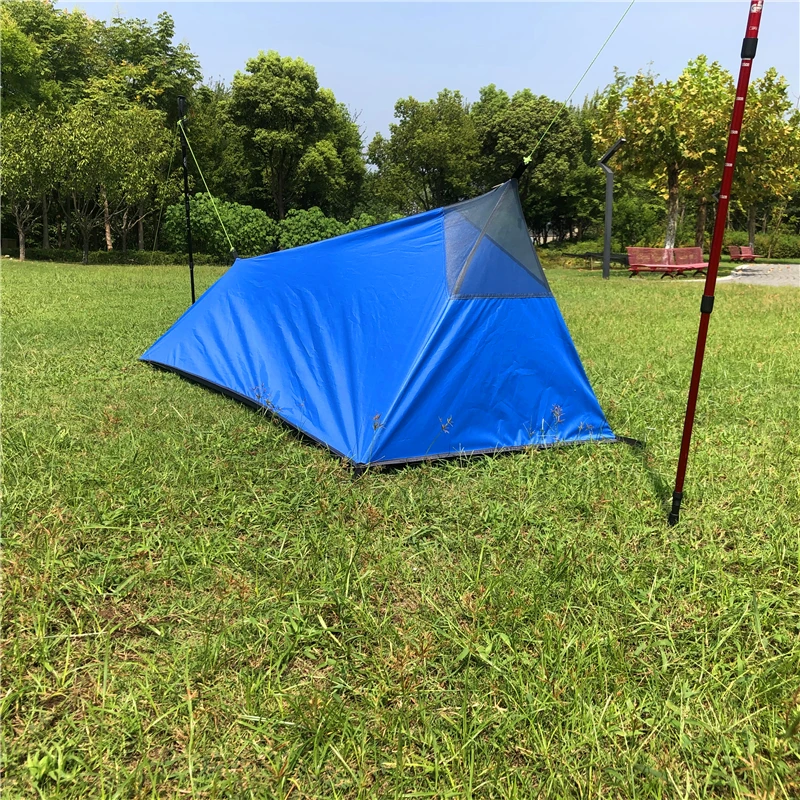 Hot Selling 2023 New Rodless Pocket Small Light Tarp Bivvy Tent For Bushcraft Hiking