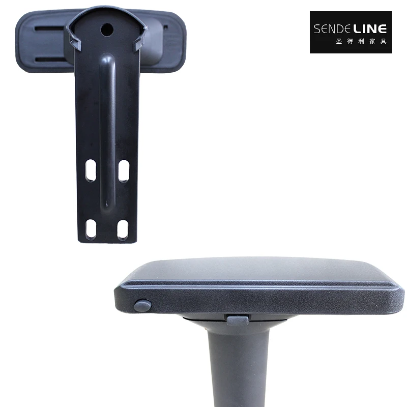 310-4D-B High end functional adjusted plastic office chair 4d armrest