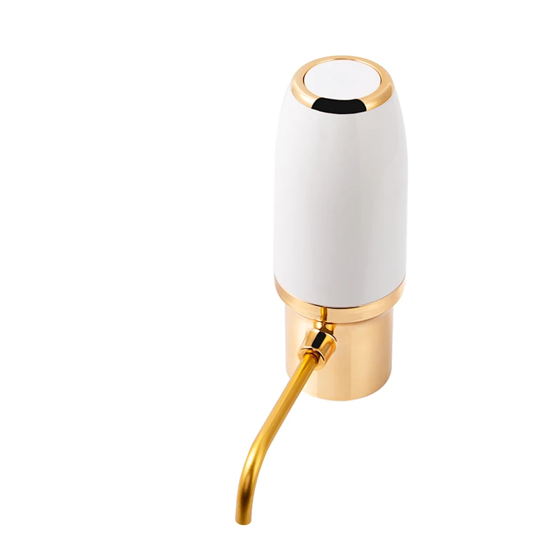 Custom portable rechargeable electric wine decanter pourer aerator