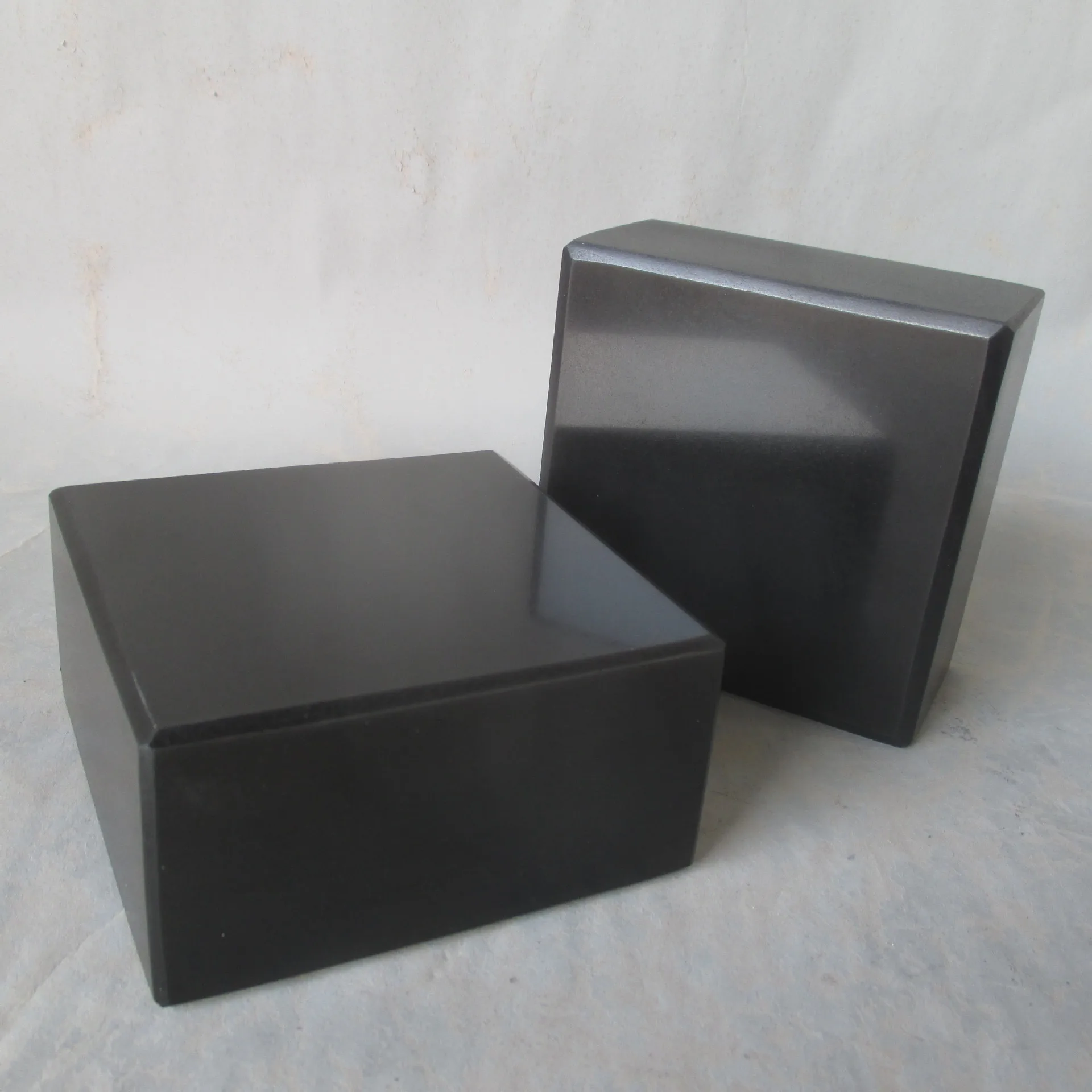 Customizable Pure Black Granite Sound System Amplifier CD Vibration Isolation Rack Speaker Stand Bracket Other Home Decor