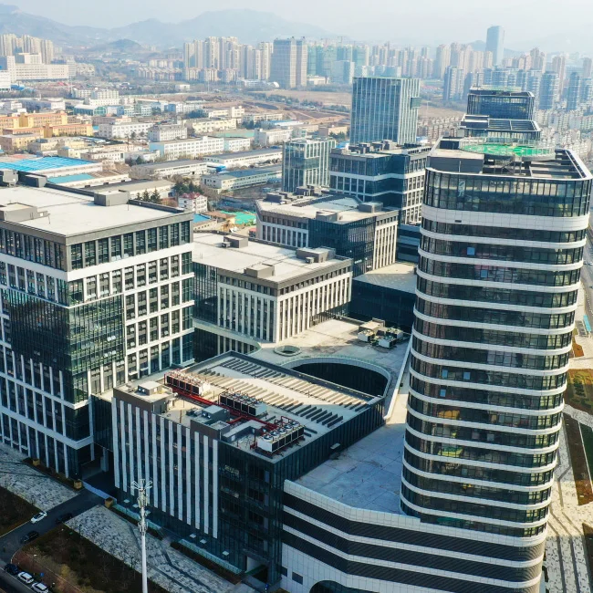 Высотное здание стальной конструкции сборное офисное структуры