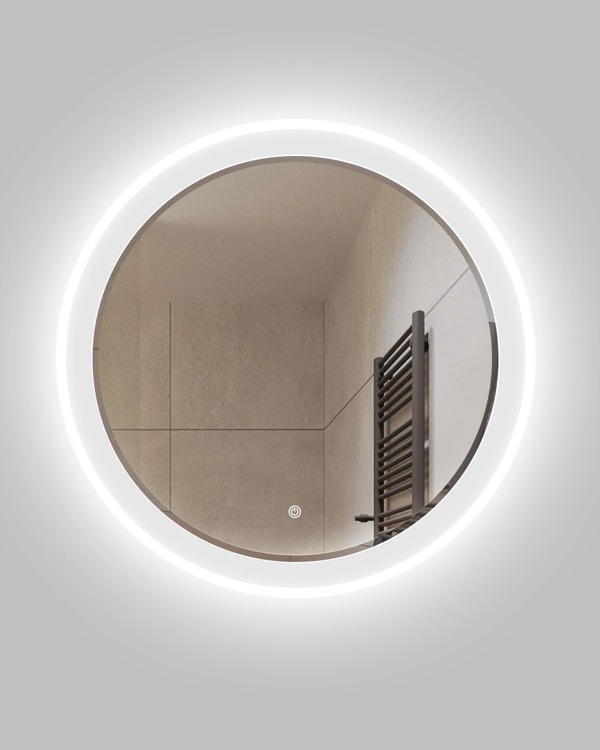 
New design good price bathroom touch screen smart mirror with led 