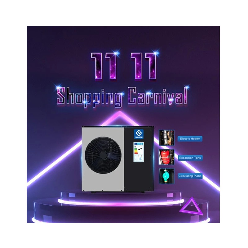 10kw 220V 50HZ r410a heat pump Europe Monoblock DC inverter air to water bombas de calor