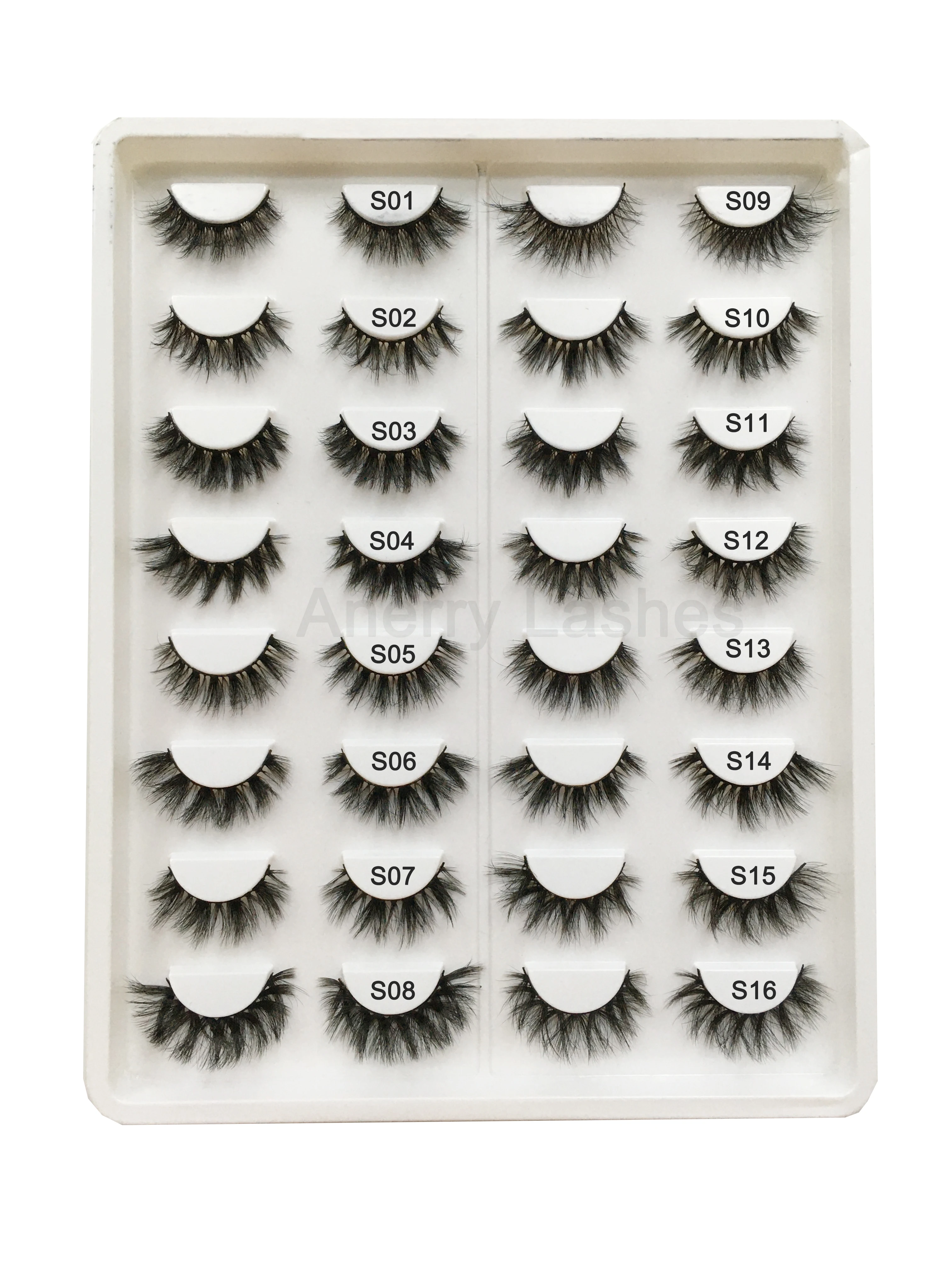 Натуральные накладные ресницы длинный макияж 3d норковые для наращивания 5 пар ресниц