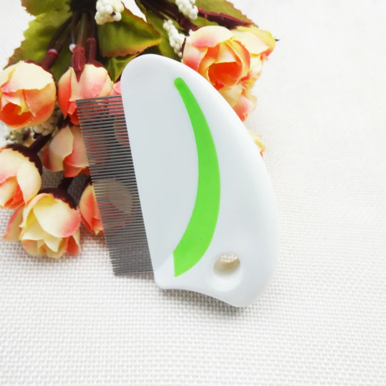 Factory wholesale nit free products kids use dog grooming pp handle lice comb