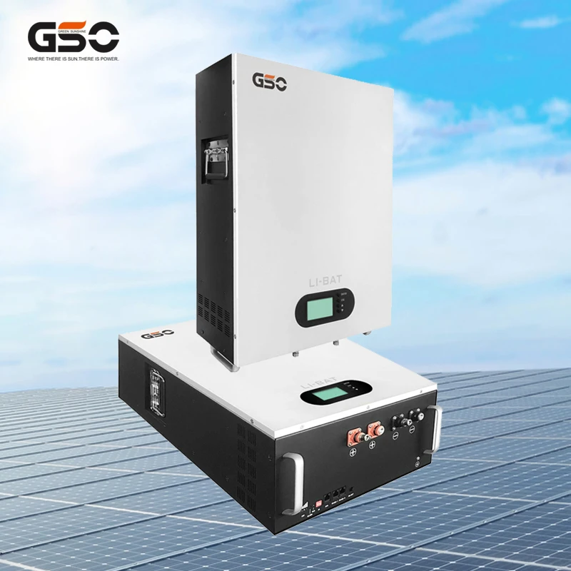 GSO solar battery Lithium Batterydeep cycle life lfp4 Pack 24V 100ah 200Ah Lifepo4 Batteries Power wall 5KW 10KW Battery bank
