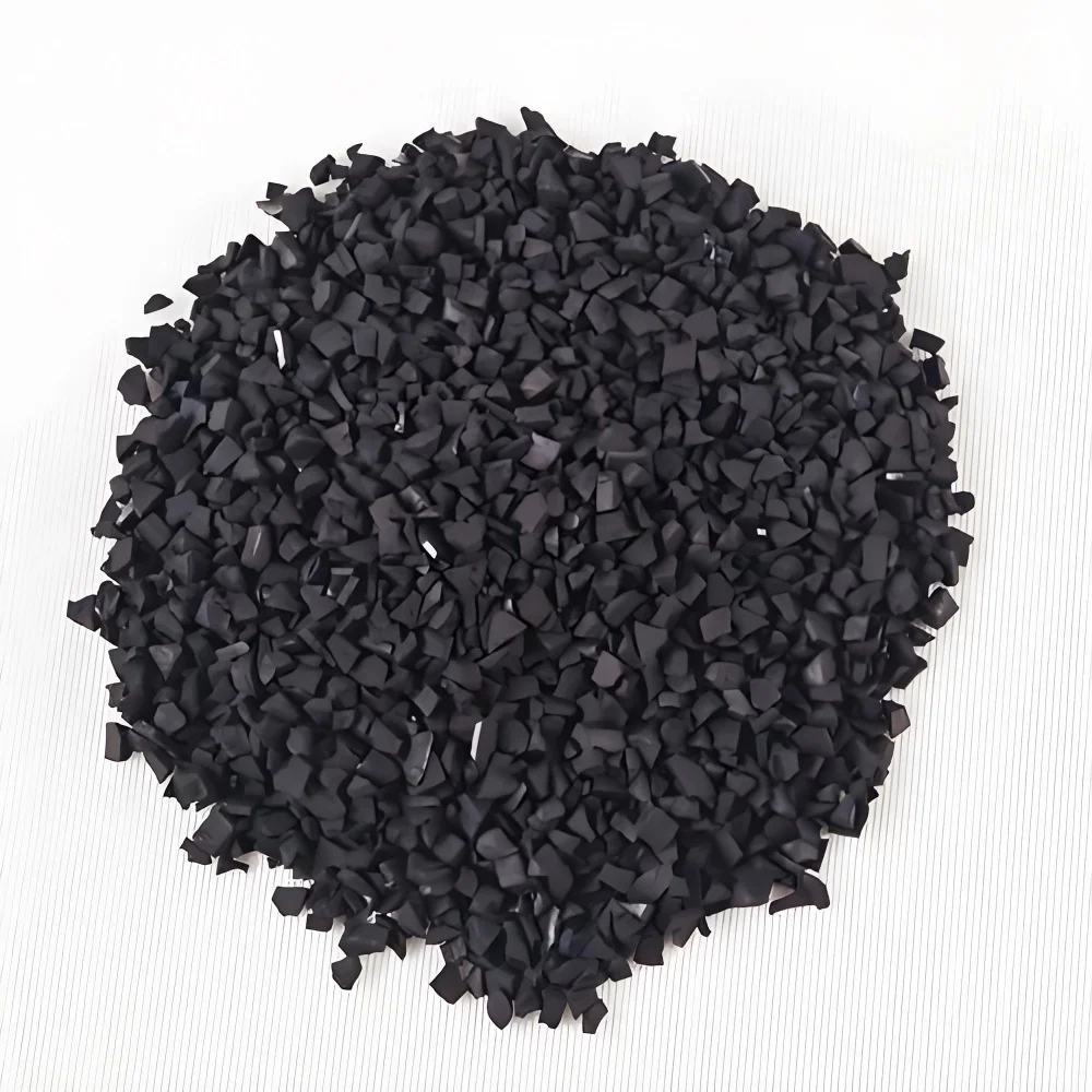 Black SBR Rubber Granules Artificial Grass Infilling for Football Court Sports Flooring