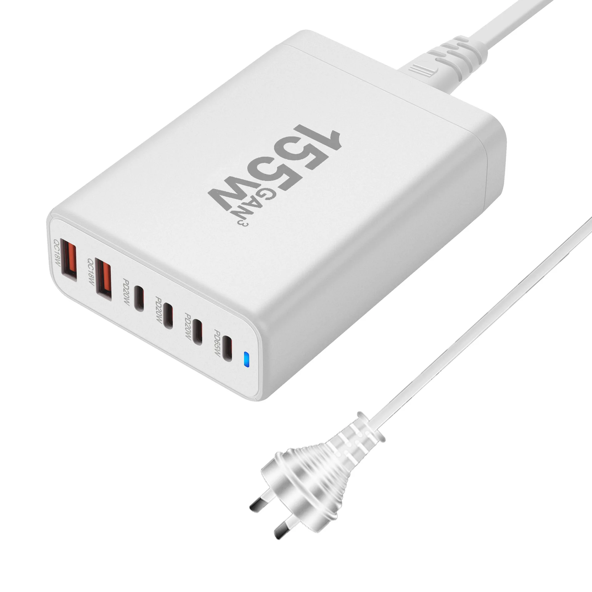 155 Вт PD GAN зарядное устройство для смартфонов Macbook pro iPad