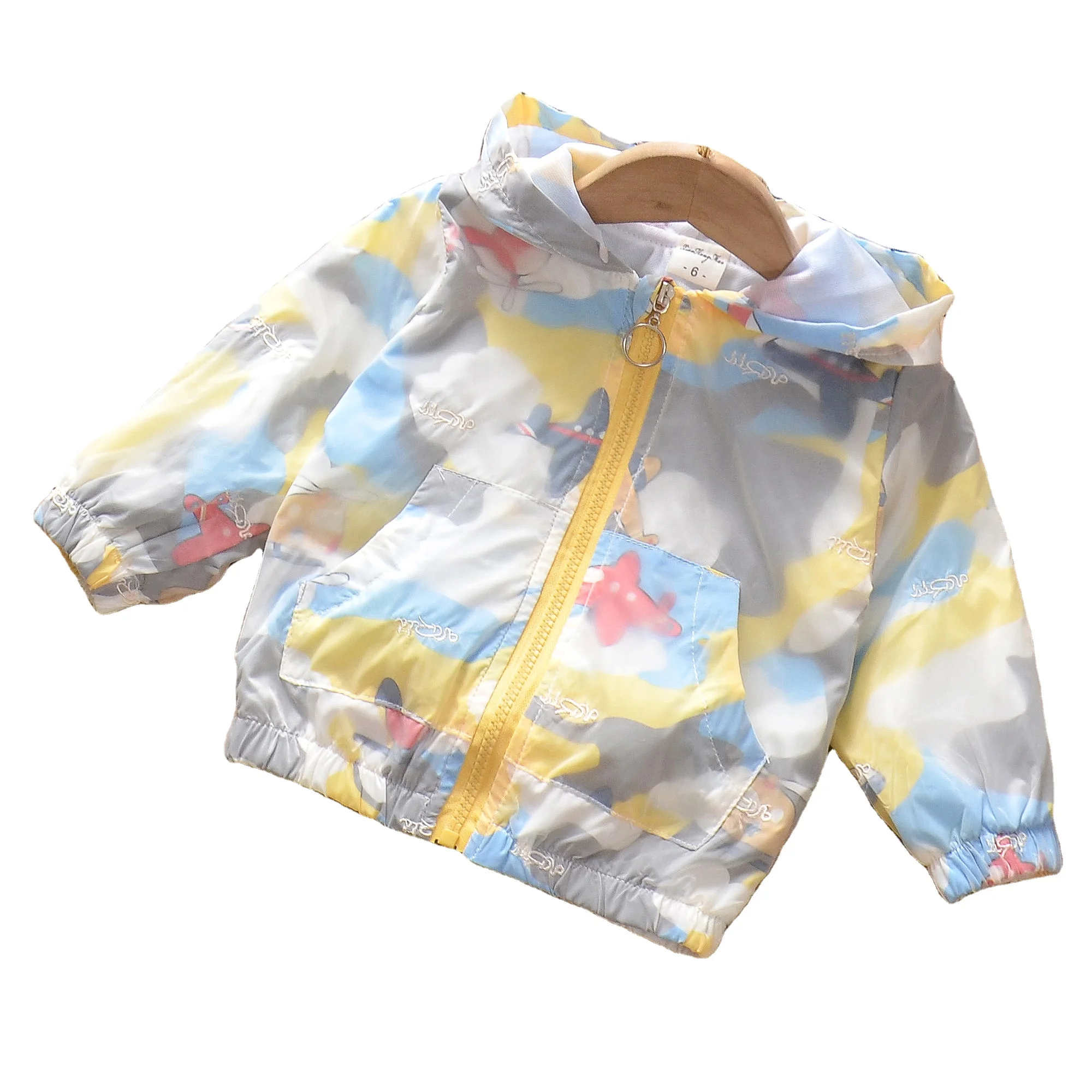 
Toddler Kids Baby Girls Tops Long Sleeve Hoodie Cartoon Pattern Printed Coat Jacket Zipper Outerwear Jackets 