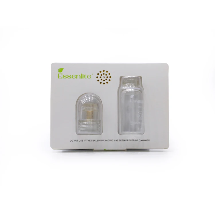 Стерильный флакон уплотнение 20 24k Золотая игла 0,5 мм Дерма Hydra ролик