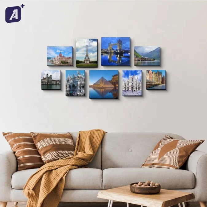 Promotion 8x10 inch Mixtiles Wall Mounting Lightweight Photo Tiles Cheap Collage Photo Frames